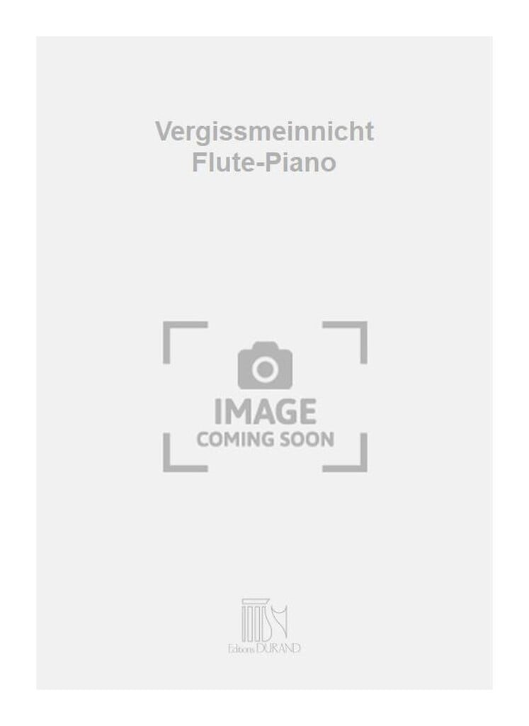 Vergissmeinnicht Flute-Piano
